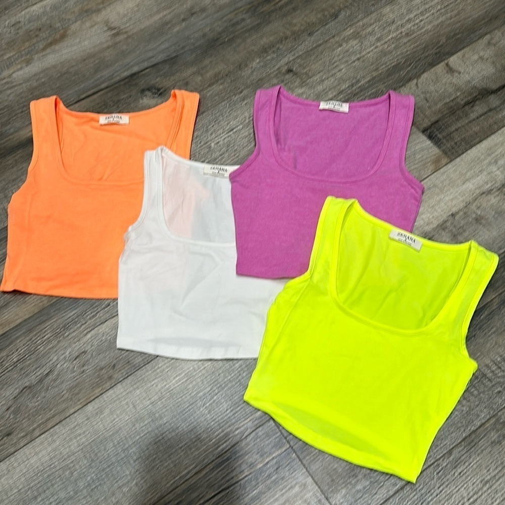**Brand new. Zenana tank tops. Choose your color. Size smalls.